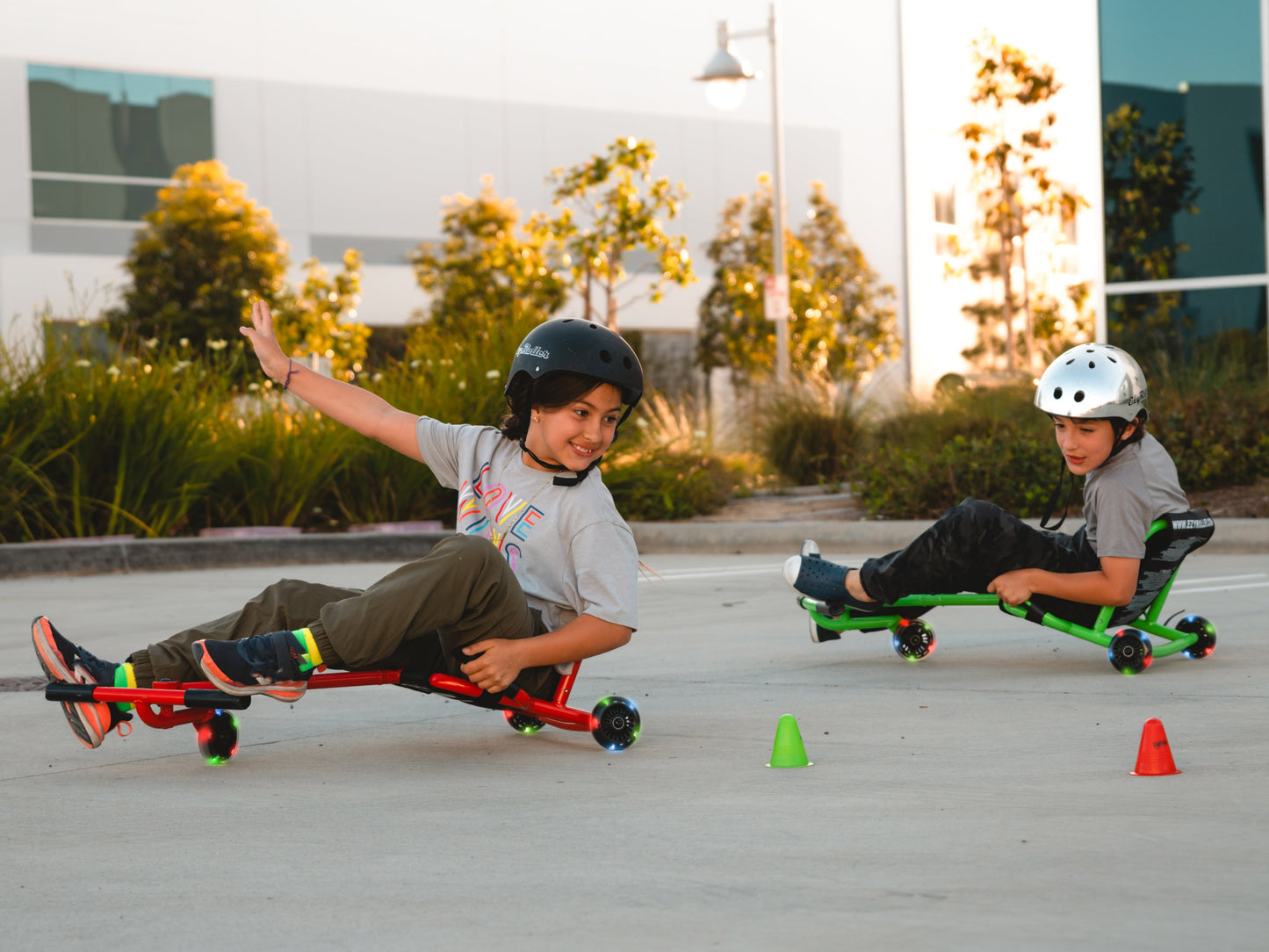 EzyRoller Classic Princess Pink with LED wheels - Limited Edition