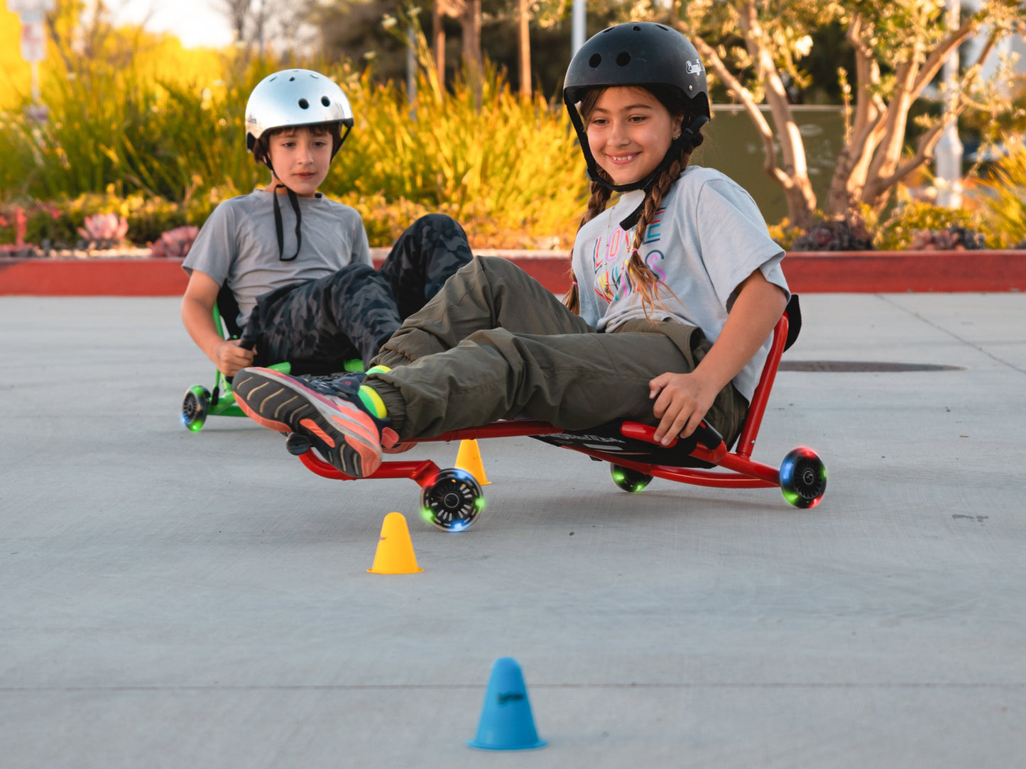 EzyRoller Classic Princess Pink with LED wheels - Limited Edition