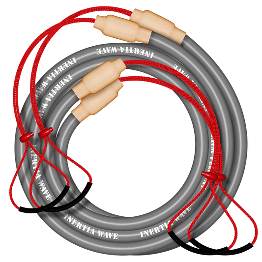 Inertia Wave® Duo Battle Rope Cardio Kit - Grey